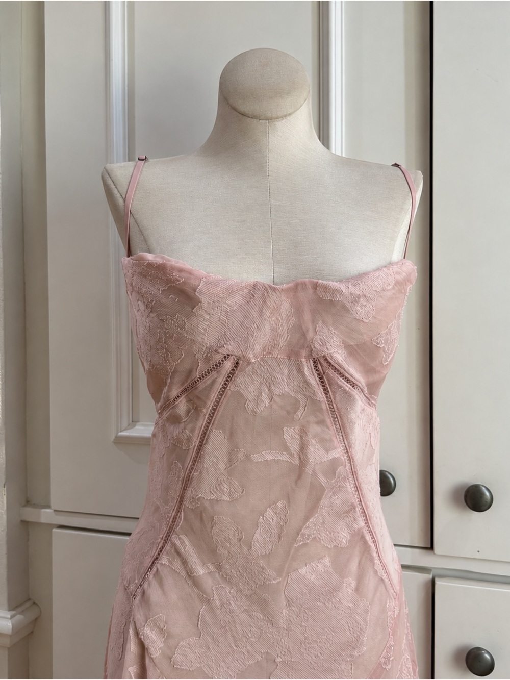 House of CB Seren Pink Maxi Dress - Medium - Picture 6 of 8